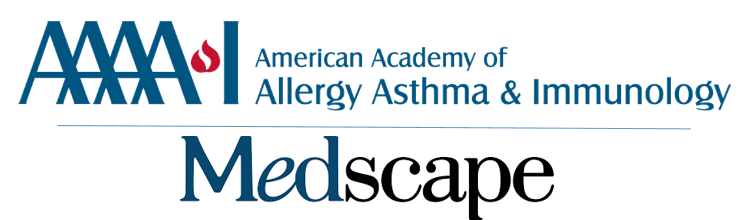 AAAAI Medscape Educational Collaboration logo