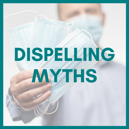 Logo with Text: Dispelling Myths