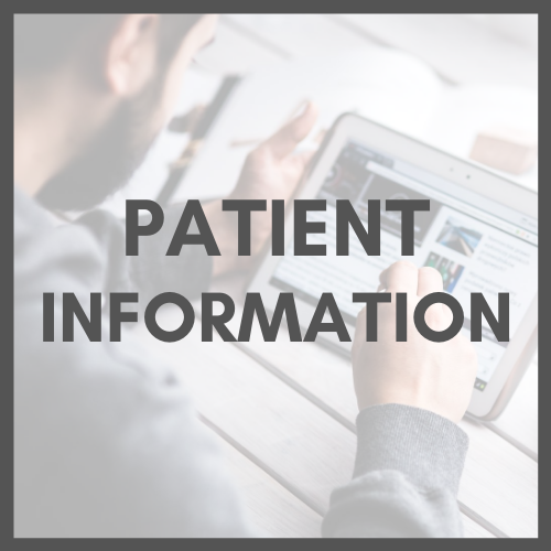 Image with Text: Patient Information