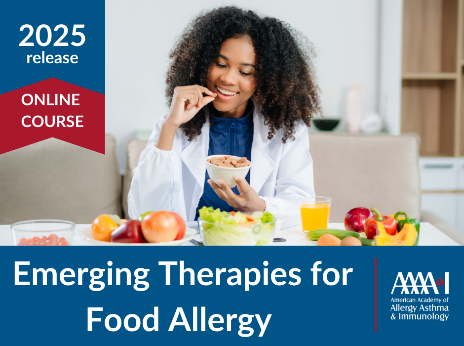 Emerging Therapies in Food Allergy