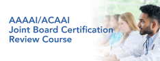 AAAAI/ACAAI Online Joint Board Certification Review Course AAAAI/ACAAI Online Joint Board Certification Review Course logo